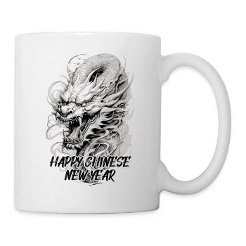 Chinesisches Neujahr Drache China Asian I Geschenk - Tasse - Weiß - Rechts