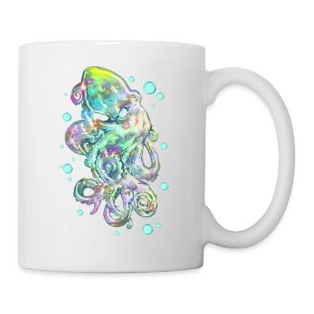 Poulpe - Mug blanc - blanc - Droite
