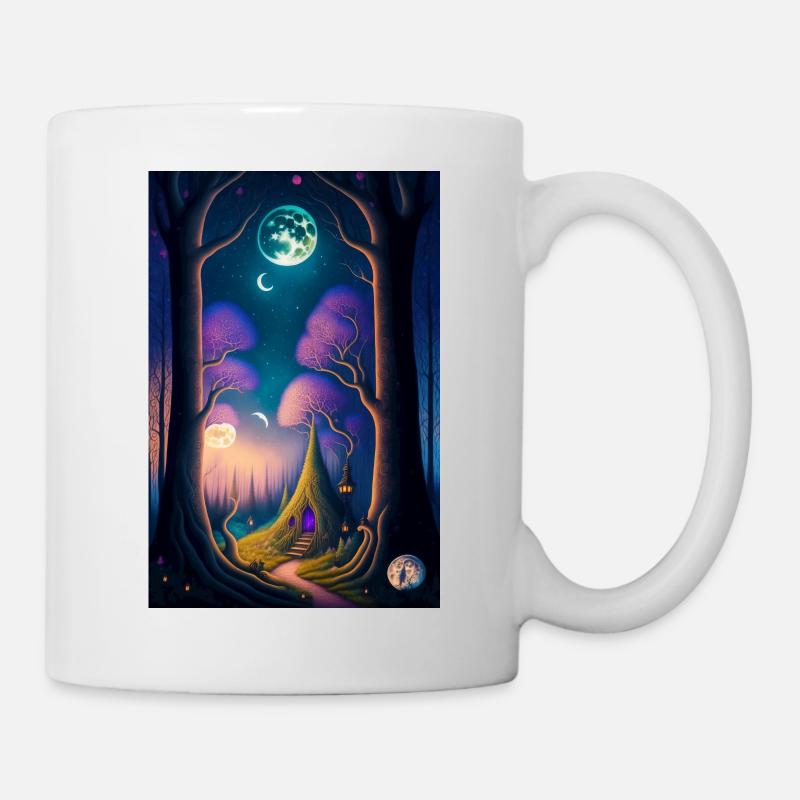 Paradis magique - Mug blanc - blanc