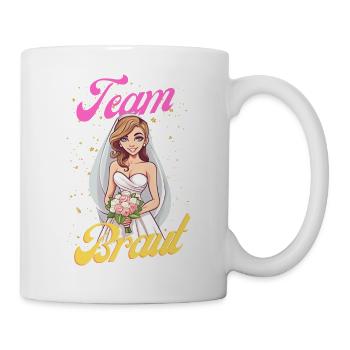 Team Braut - Tasse - Weiß - Rechts