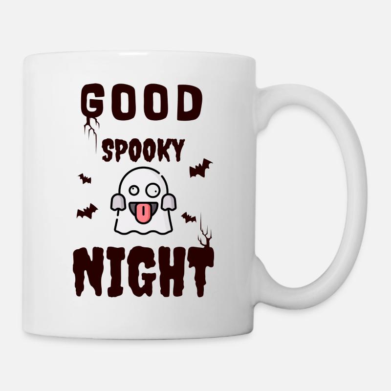 Bonne nuit effrayante - Mug blanc - blanc