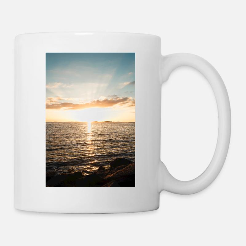 Ozean - Tasse - Weiß