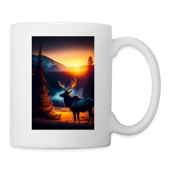 Mystisches Schweden - Tasse - Weiß - Rechts