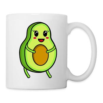 Süße Avocado - Tasse - Weiß - Rechts