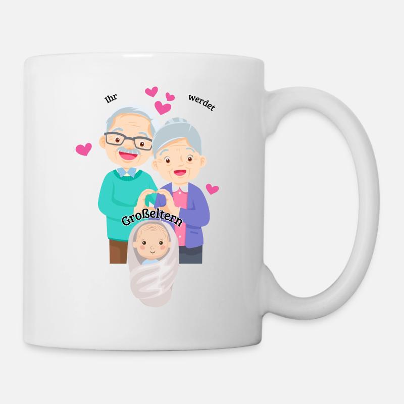 Ihr werdet Großeltern - Tasse - Weiß