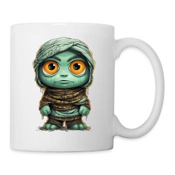 Halloween Spooky Cartoon Mummy - Mug - white - Right