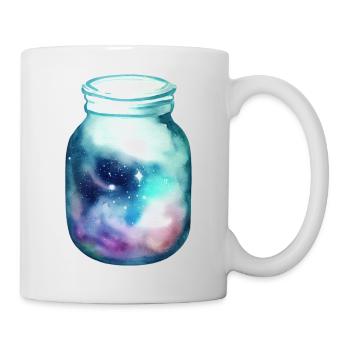 Space in a jar - Mug - white - Right