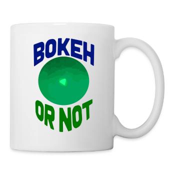 Bokeh or not - Mug - white - Right