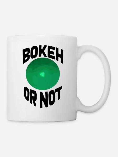 Bokeh or not - Mug blanc - blanc