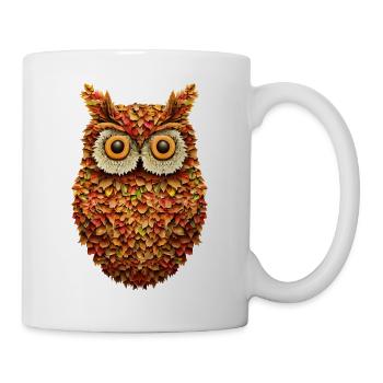 Autumn Owl - Mug - white - Right