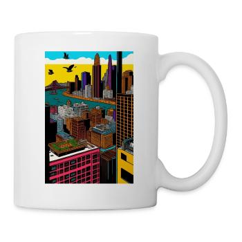 San Francisco - Tasse - Weiß - Rechts