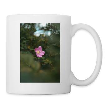 Blume - Tasse - Weiß - Rechts