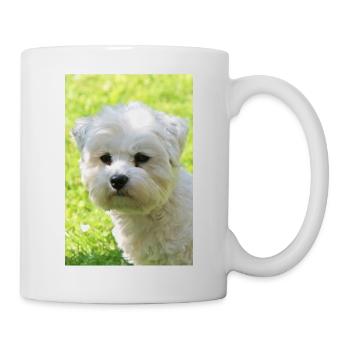 Malteser - Tasse - Weiß - Rechts