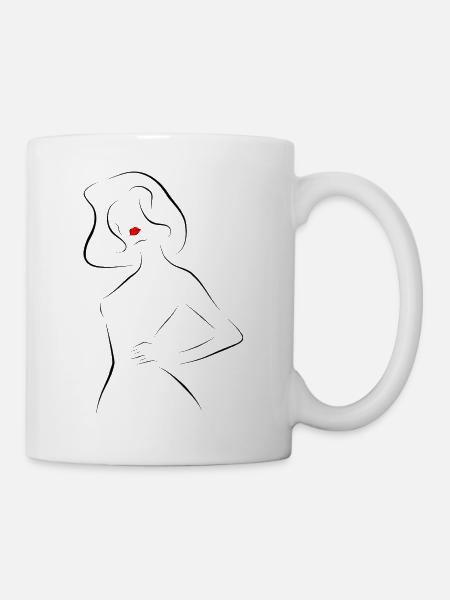 Fashion Girl - Tasse - Weiß
