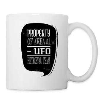Happy Cool Gift Area 51 Raid Birthday Bday Dictons - Mug blanc - blanc - Droite