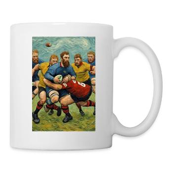 Unerwarteter Schiedsrichter in Aktion - Tasse - Weiß - Rechts
