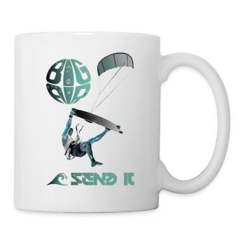 Kiter SEND IT - Mug - white - Right