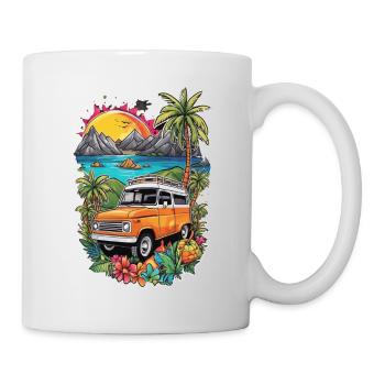Camper & Campervan - Mug - white - Right