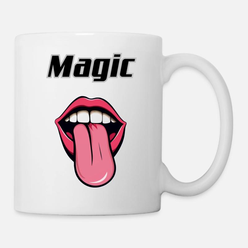 Langue magique - Mug blanc - blanc