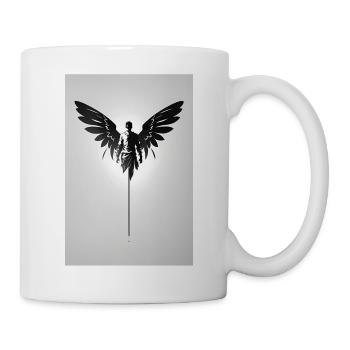 Homme volant - Mug blanc - blanc - Droite