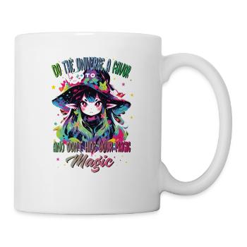 Verbessere deinen Halloween-Look mit unserer Anime-Hexe - Tasse - Weiß - Rechts