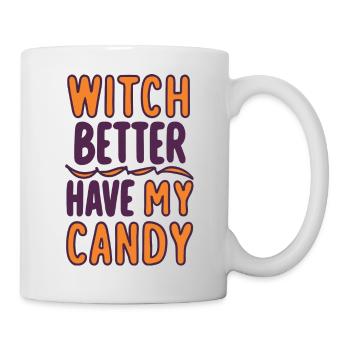 Sorcière mieux avoir mes bonbons - Mug blanc - blanc - Droite