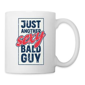 Just another sexy bald guy. - Mug - white - Right