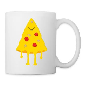 Happy Pizza - Mug - white - Right