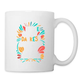 Ce n’est que dans les moments les plus sombres que vous trouvez la force intérieure - Mug blanc - blanc - Droite