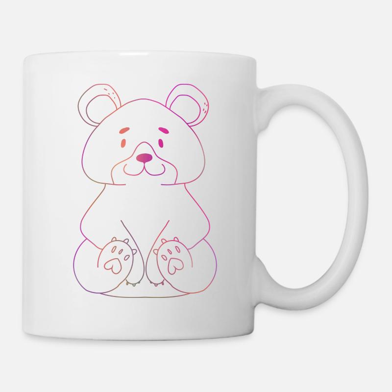 Bär - Tasse - Weiß