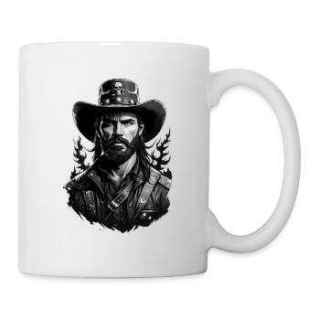 Cowboy - Tasse - Weiß - Rechts