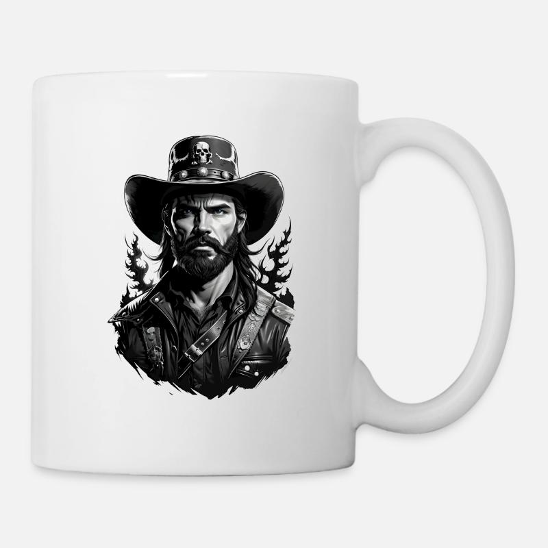 Cow-boy - Mug blanc - blanc