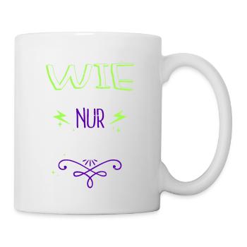 humor geburtstagsgeschenkidee lustig statement - Tasse - Weiß - Rechts