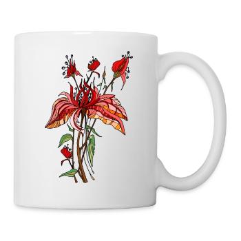 Flowers - Mug - white - Right