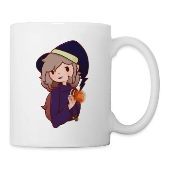 Chibi Witchy Freya - Tasse - Weiß - Rechts