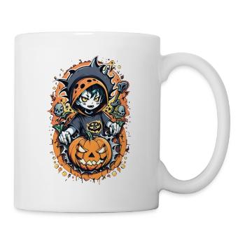 Halloween Pumpkin Manga - Mug - white - Right