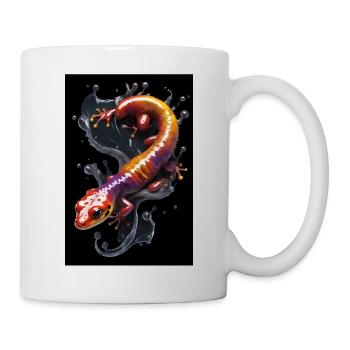 Salamandre #3 - Mug blanc - blanc - Droite