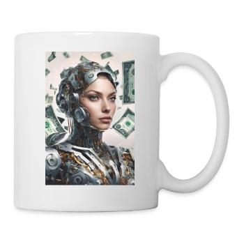 Intelligence artificielle la combinaison gagnante - Mug blanc - blanc - Droite