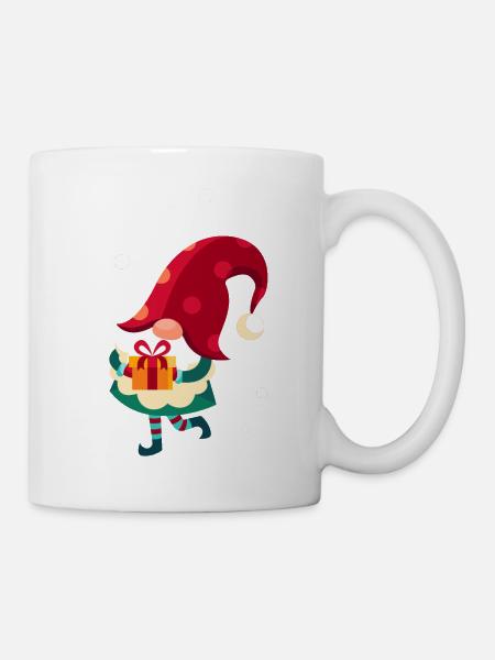 Christmas Gnome - Mug - white