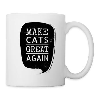 Cat Lover present idea birthday animals - Mug - white - Right
