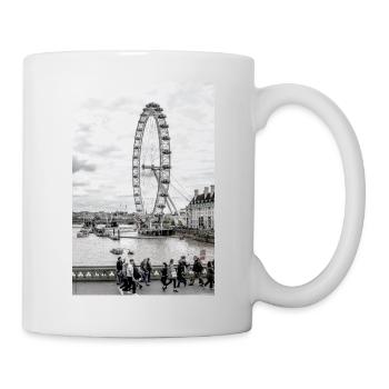 London Eye Elegance - Tasse - Weiß - Rechts