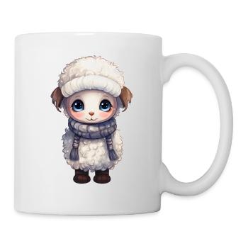 süßer Winterflauschi - Tasse - Weiß - Rechts