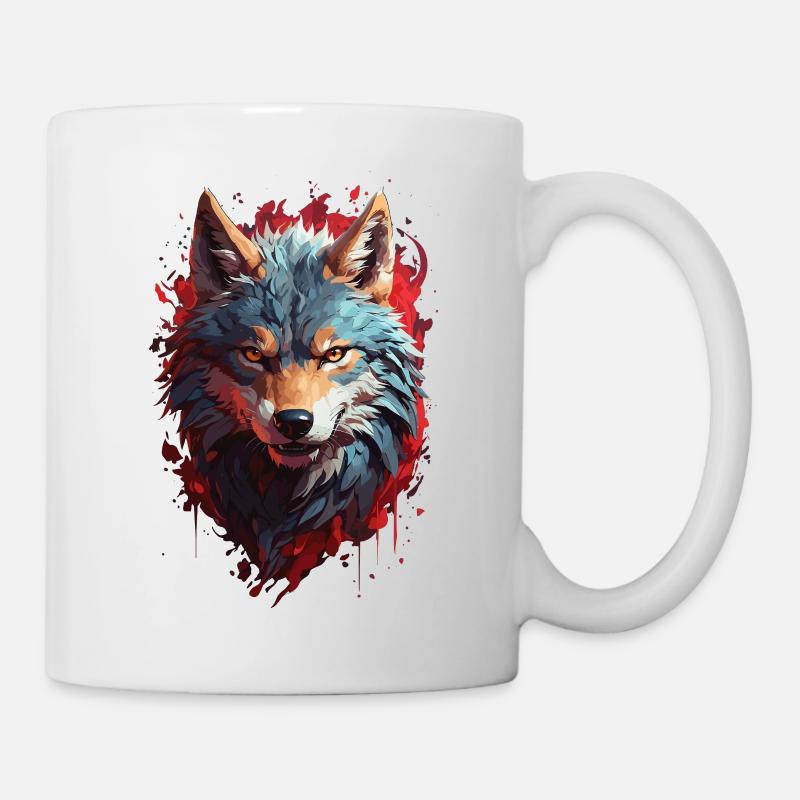 Sinister Fenris Wolf, Mystic Wolf - Mug - white