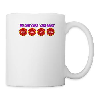 The Only Chips I Care About - Mug - white - Right