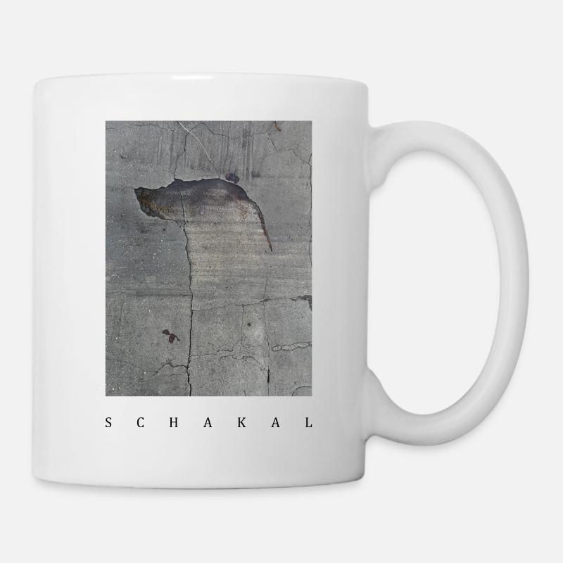 Schakal - Tasse - Weiß