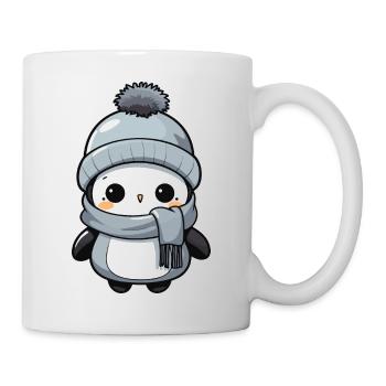 Penguin Winter Animal Cute Comic - Mug - white - Right