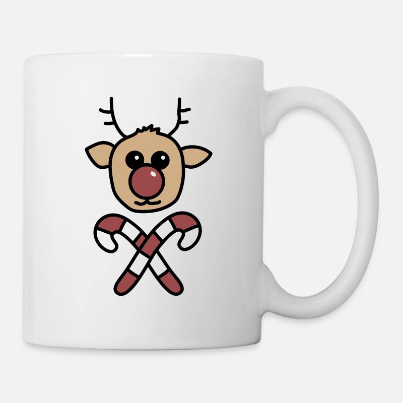 Rudolph - Mug - white