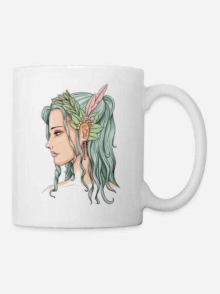 Naturverbundenheit - Tasse - Weiß