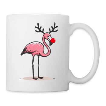 Christmas Flamingo - Mug - white - Right