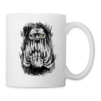 LEISES SCREM - Tasse - Weiß - Rechts